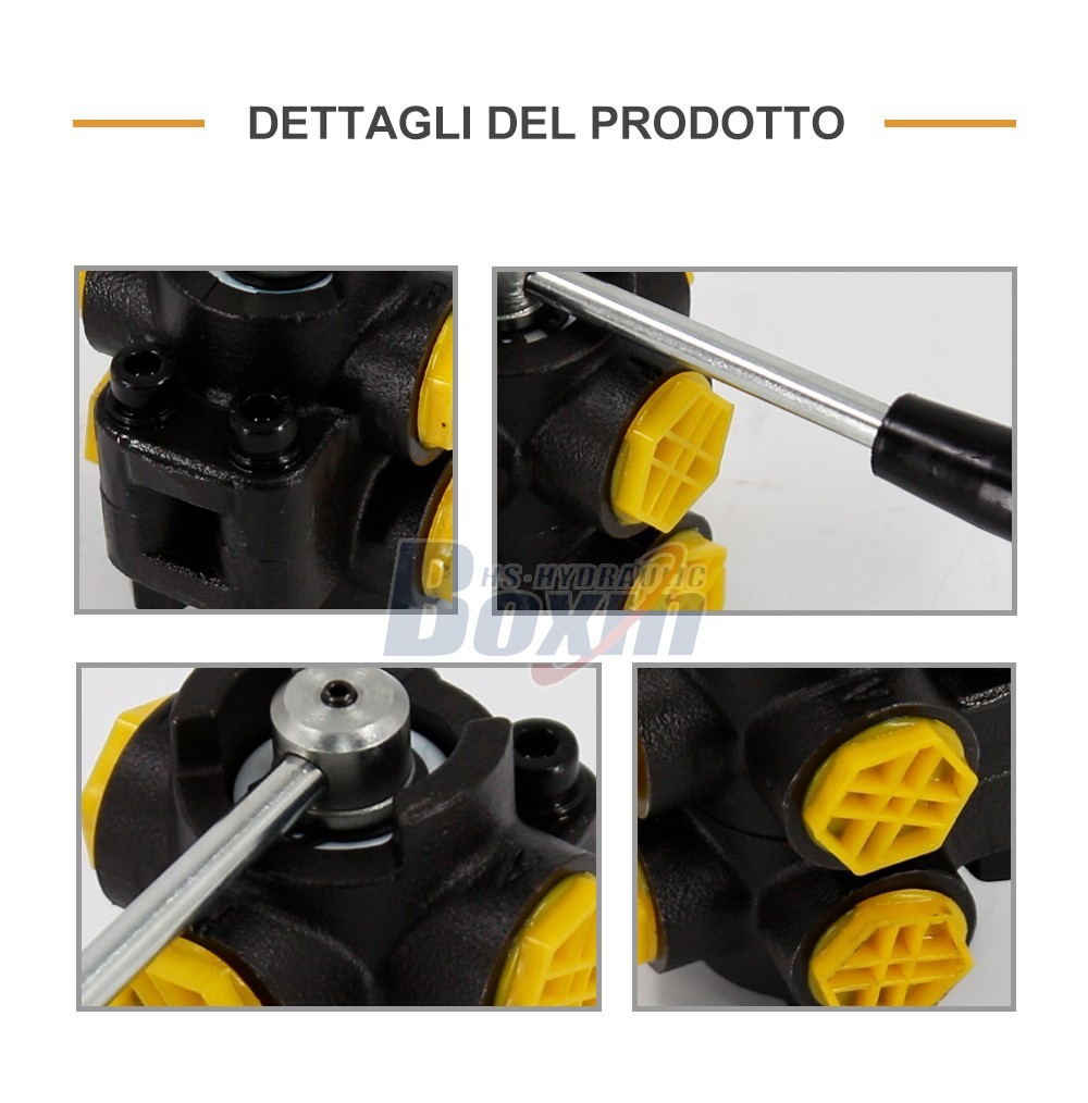 Industrial HSDV33-2 Manual 2 Spool Selector Valve