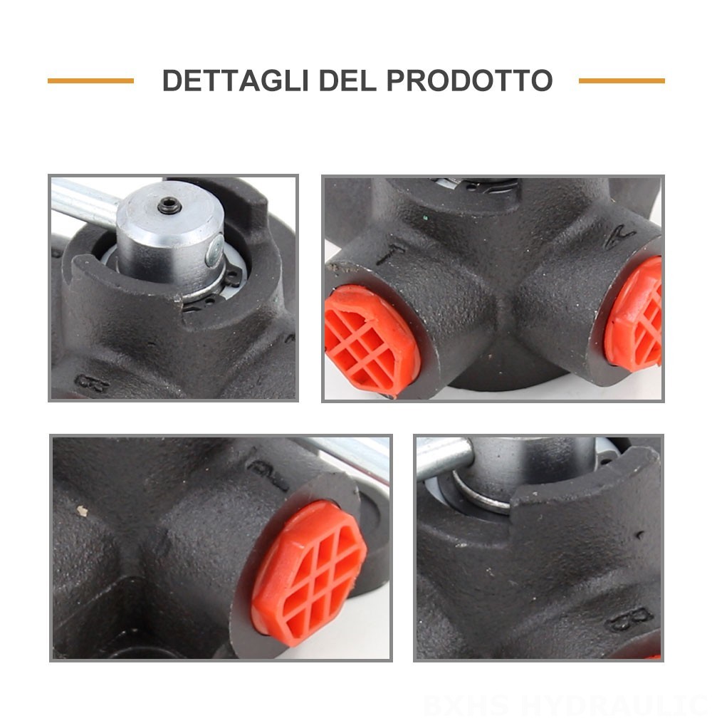 HSDV34 Manuale 1 Spool Valvola di deviazione del flusso