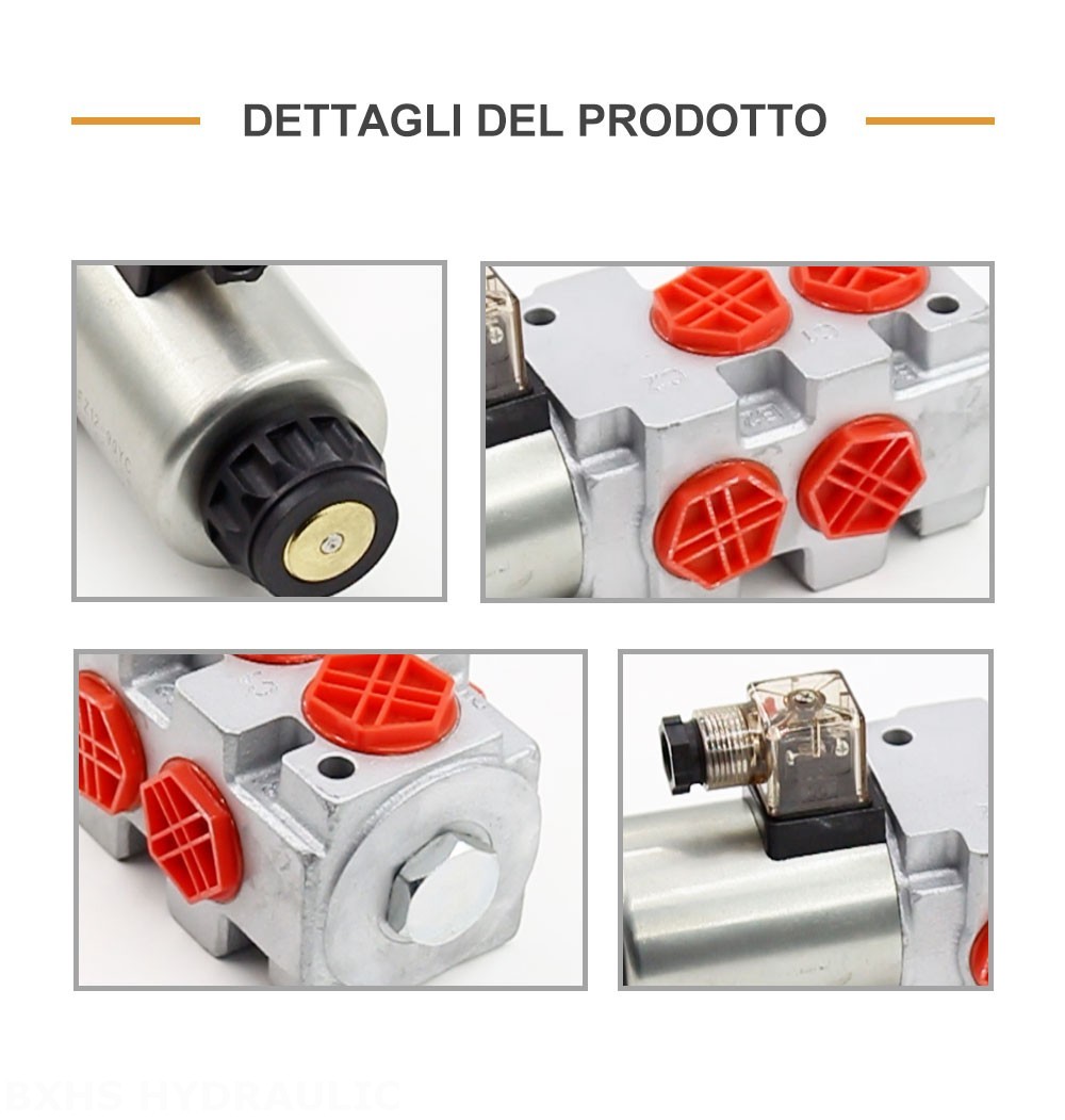 HSV09-DKL Solenoide 1 Spool Valvola di deviazione del flusso