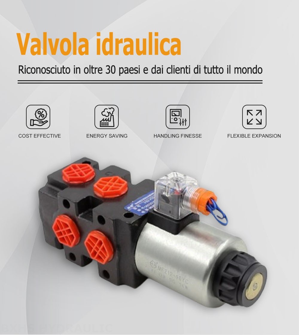 HSV09 Solenoide 1 Spool Valvola di deviazione del flusso