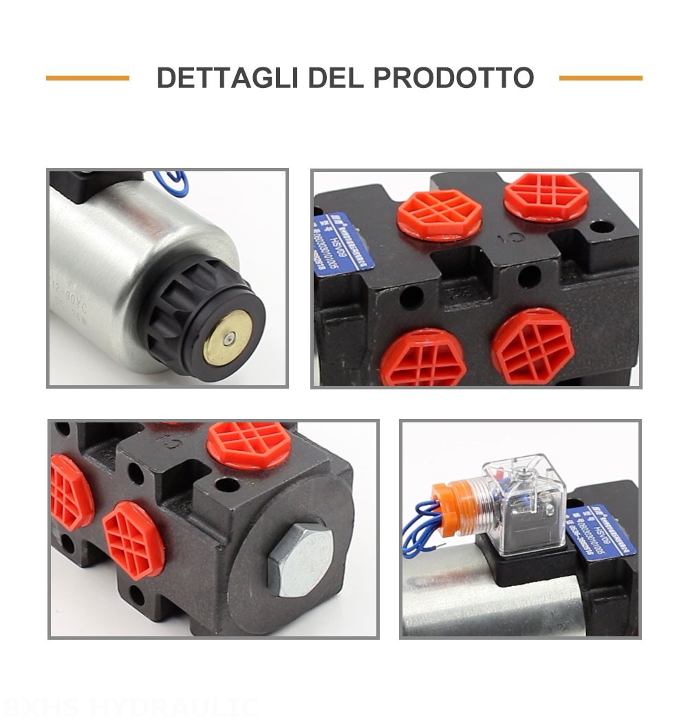 HSV09 Solenoide 1 Spool Valvola di deviazione del flusso