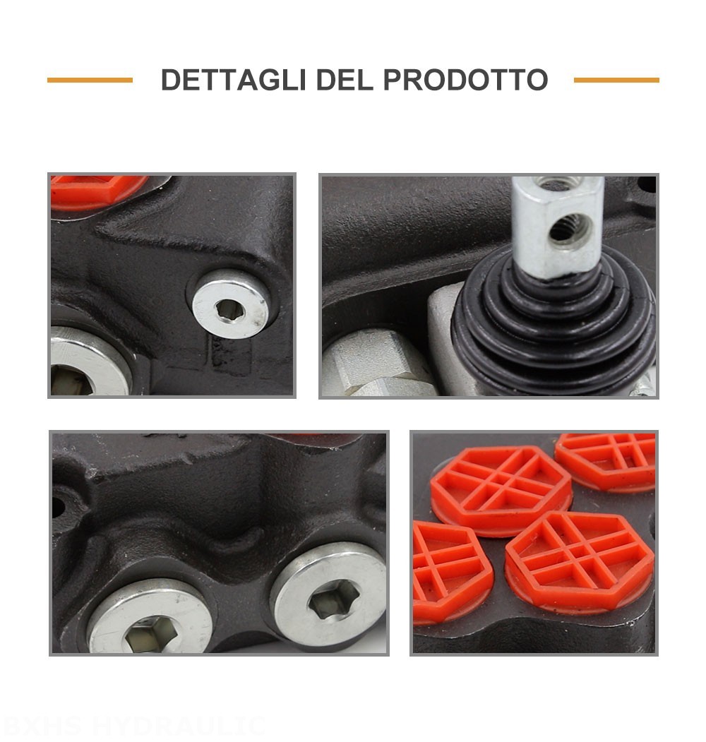 P120-G1 Manuale 1 Spool Valvola direzionale monoblocco