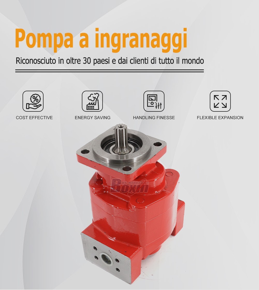 OEM ODM Custom Service for P350A542KEAB25-25R 104.5 cc/rev Hydraulic Gear Pump Manufacturing