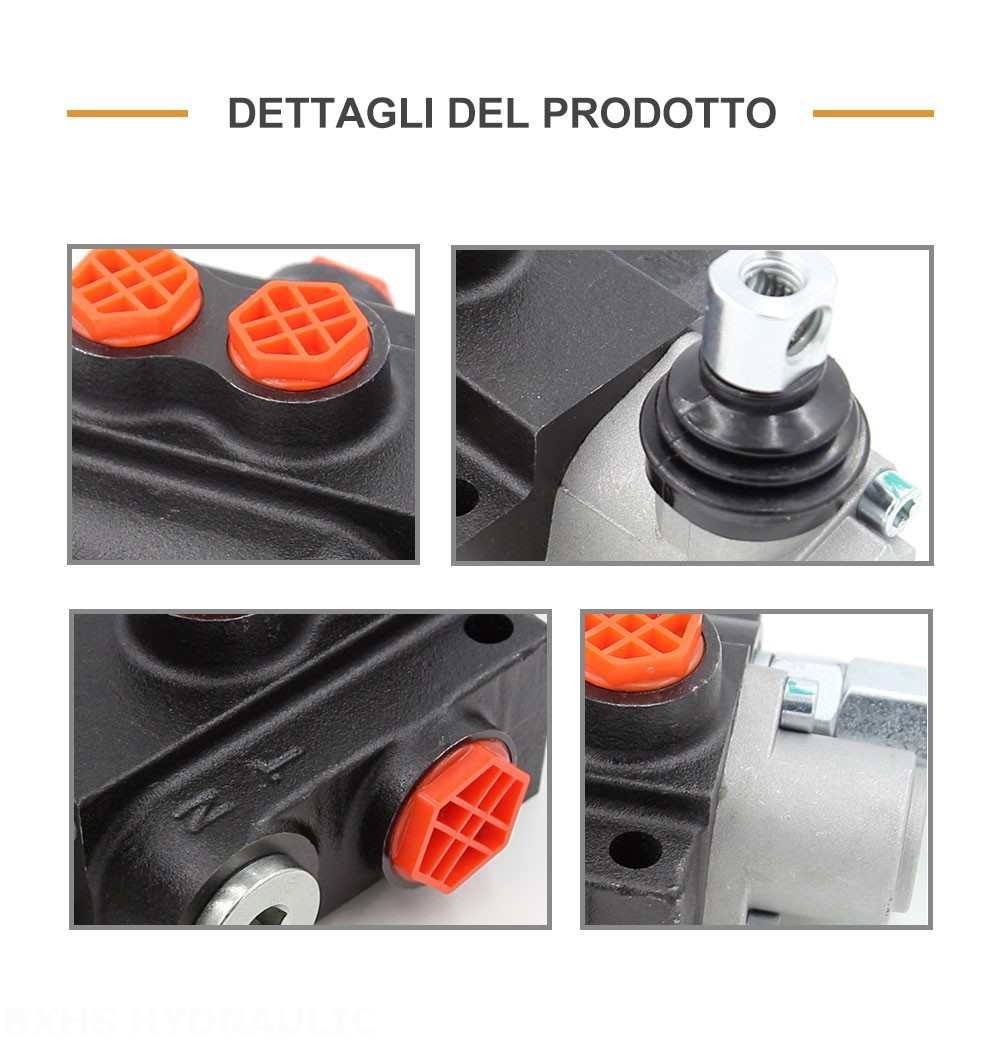 P40-OT Manuale 1 Spool Valvola direzionale monoblocco