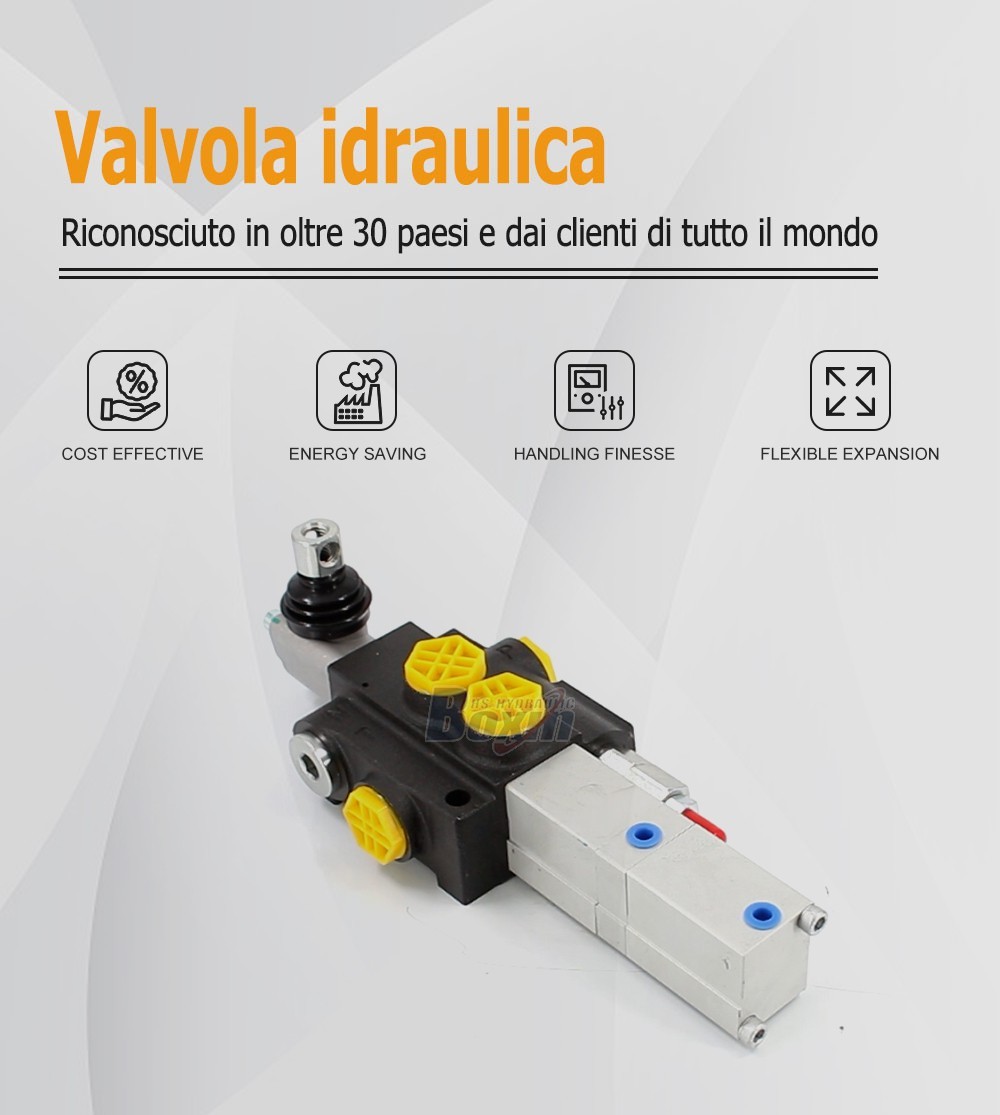 P40Q-OT Series Pneumatic Control Monoblock Valve 1 Spool Design