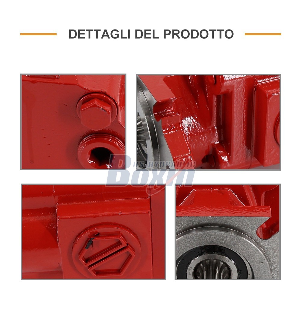 High Performance P51A646TEYR25-25-H 104.5 cc/rev Hydraulic Gear Pump Supply