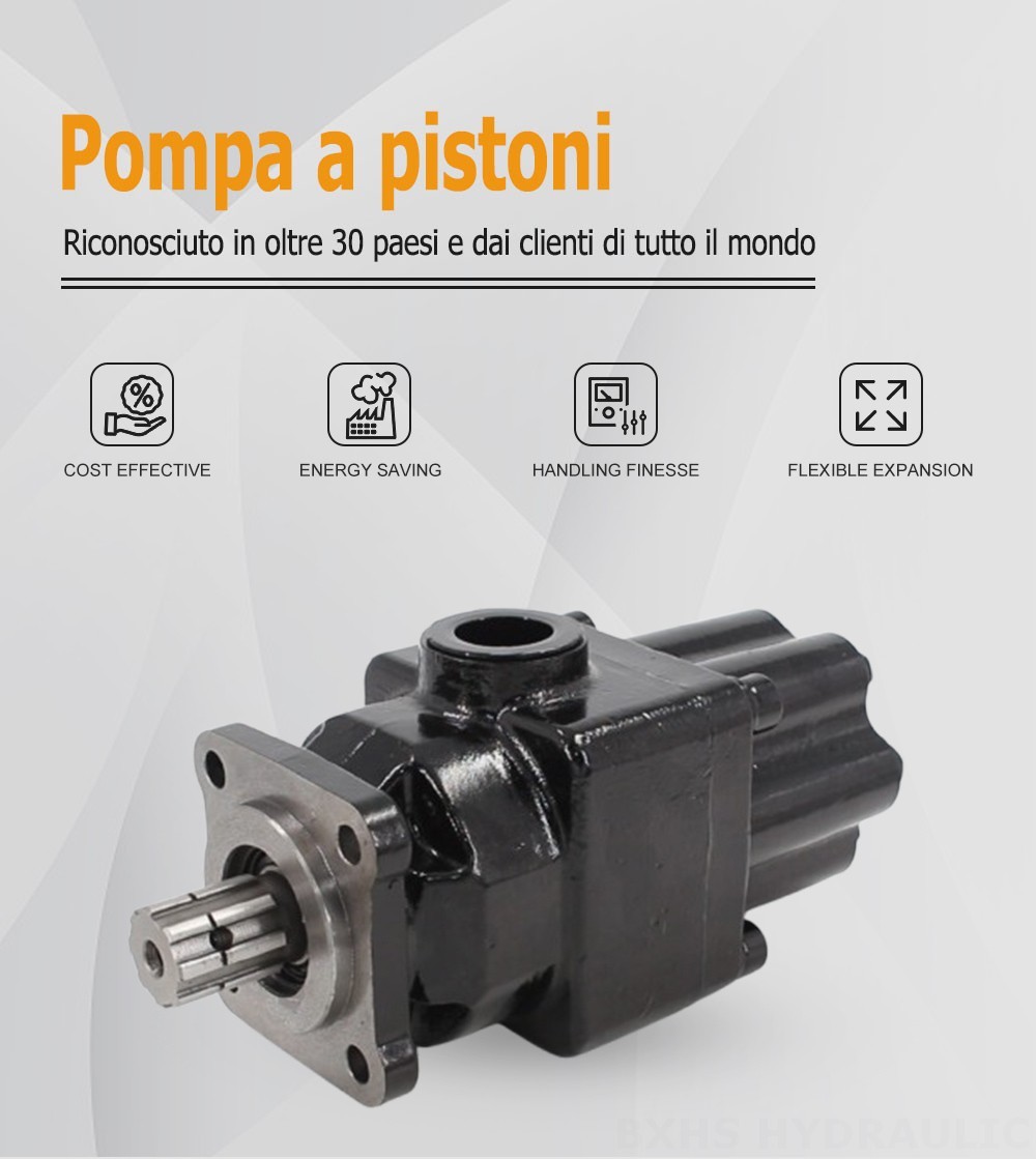 P7-63 63 cc/rev Pompa a pistoni idraulica