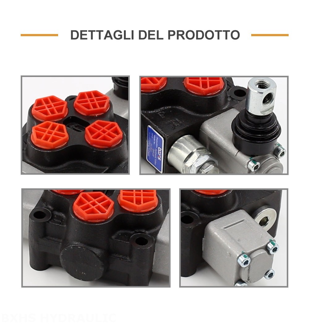 Q45 Manuale 1 Spool Valvola direzionale monoblocco