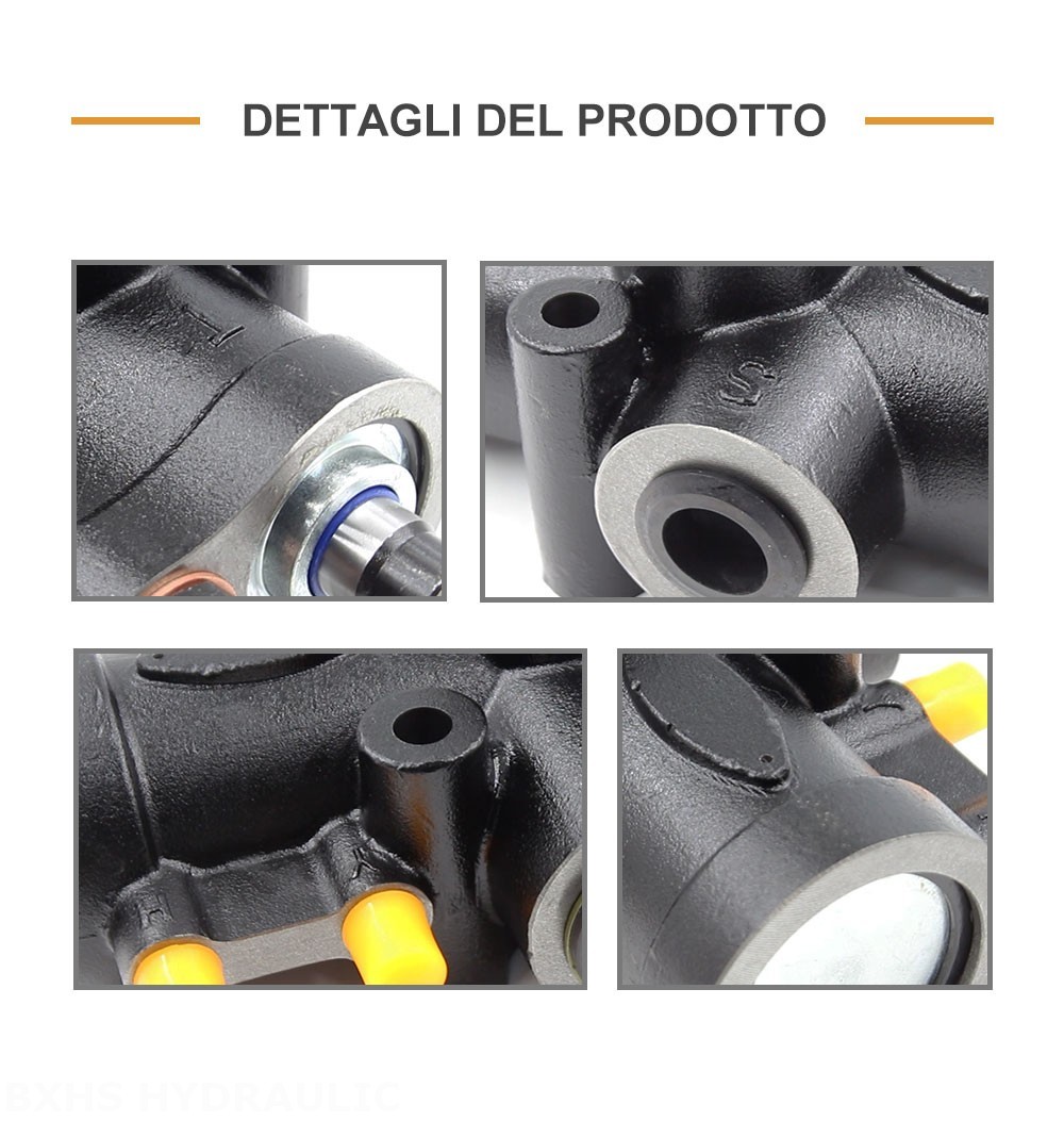 QFCK-F20L Pneumatico 1 Spool Valvola di controllo idraulica