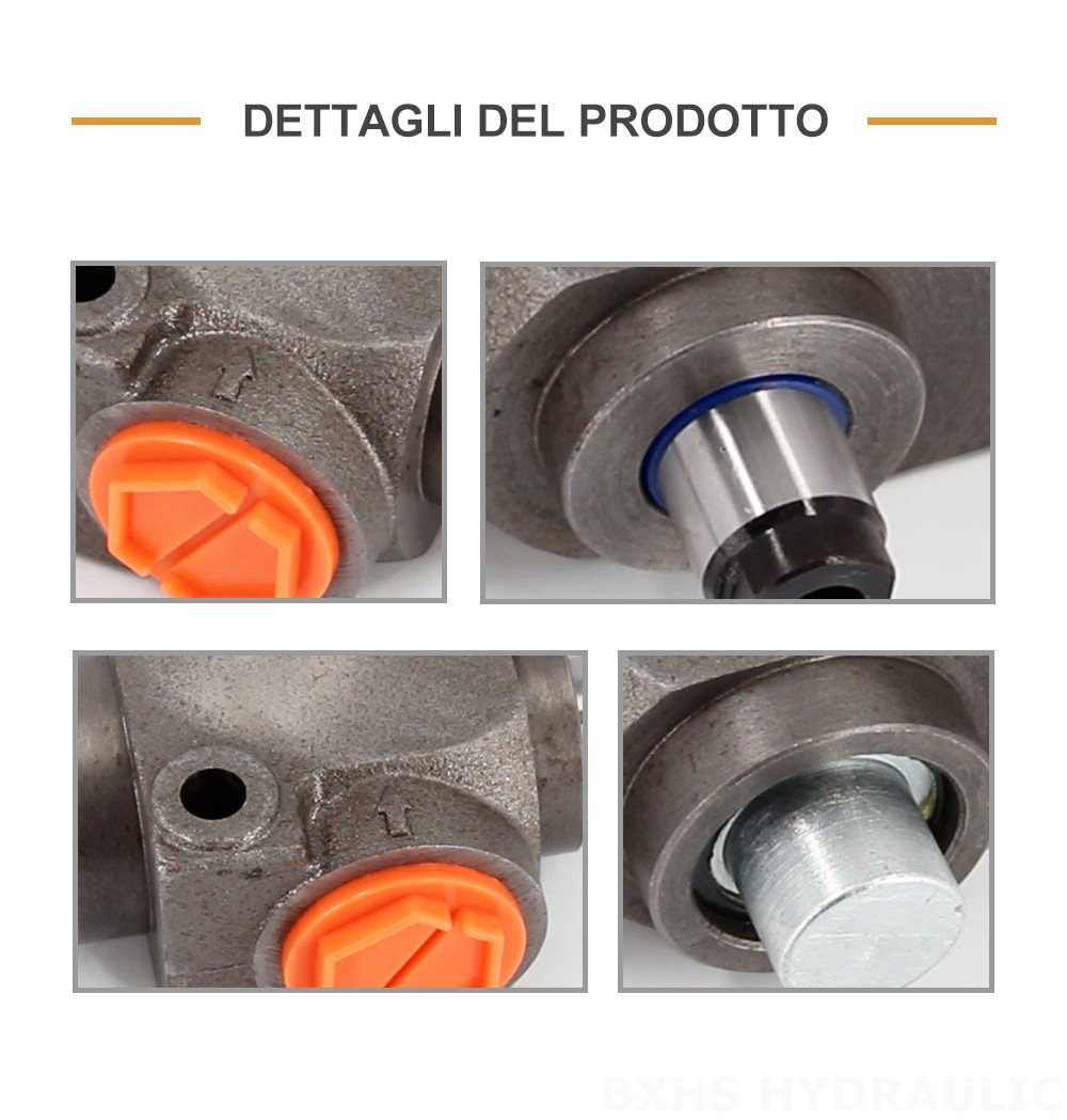 QHF20A Manuale 1 Spool Valvola direzionale monoblocco