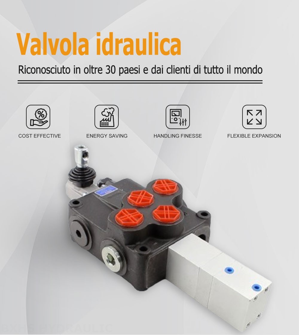 SD18 Pneumatico 1 Spool Valvola direzionale monoblocco