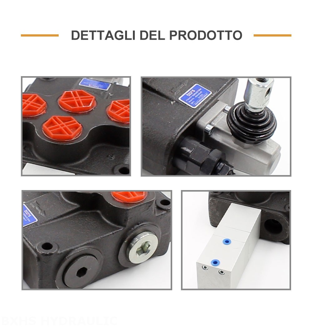 SD18 Pneumatico 1 Spool Valvola direzionale monoblocco