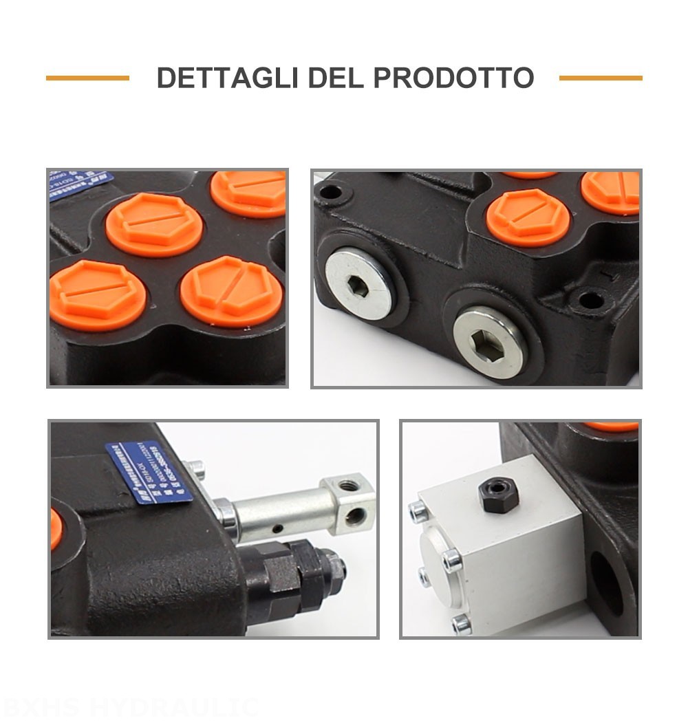 SD18 Manuale 1 Spool Valvola direzionale monoblocco