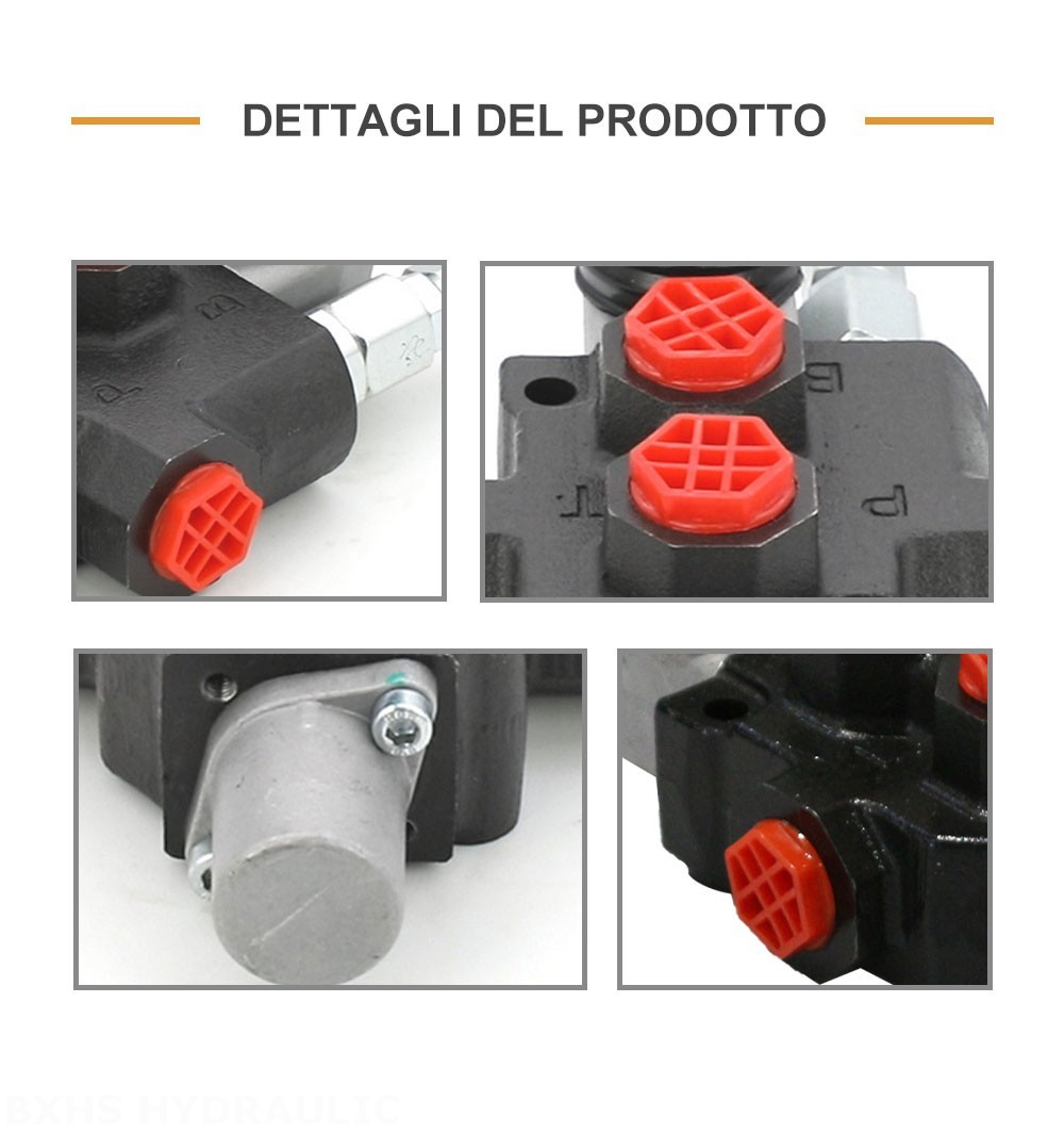 SD4 Manuale 1 Spool Valvola direzionale monoblocco