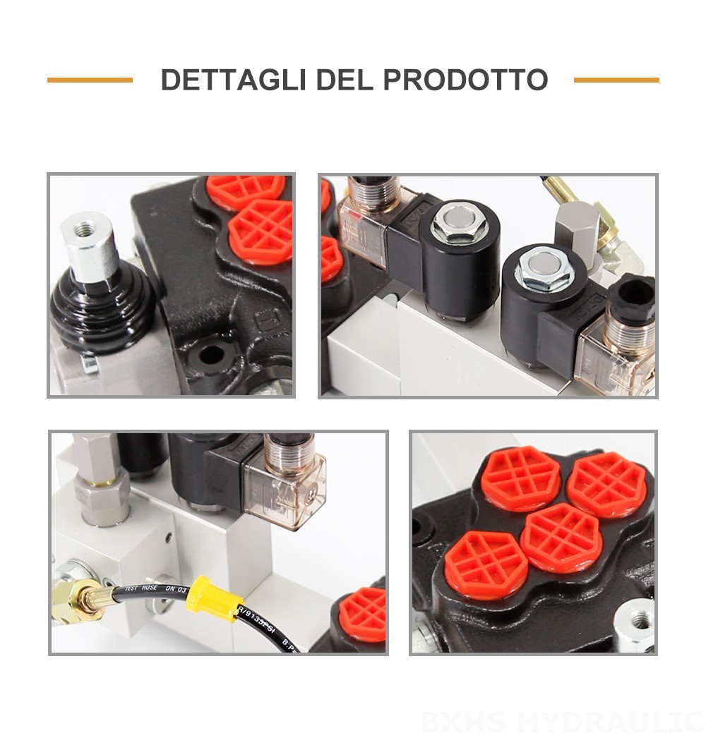 SD5 Elettroidraulico 1 Spool Valvola direzionale monoblocco