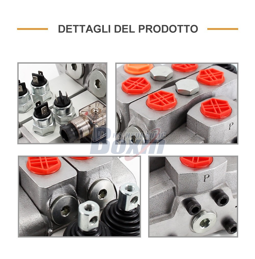 Multi-Spool Sectional Directional Valve SDS180-PG2-2OTDD Series