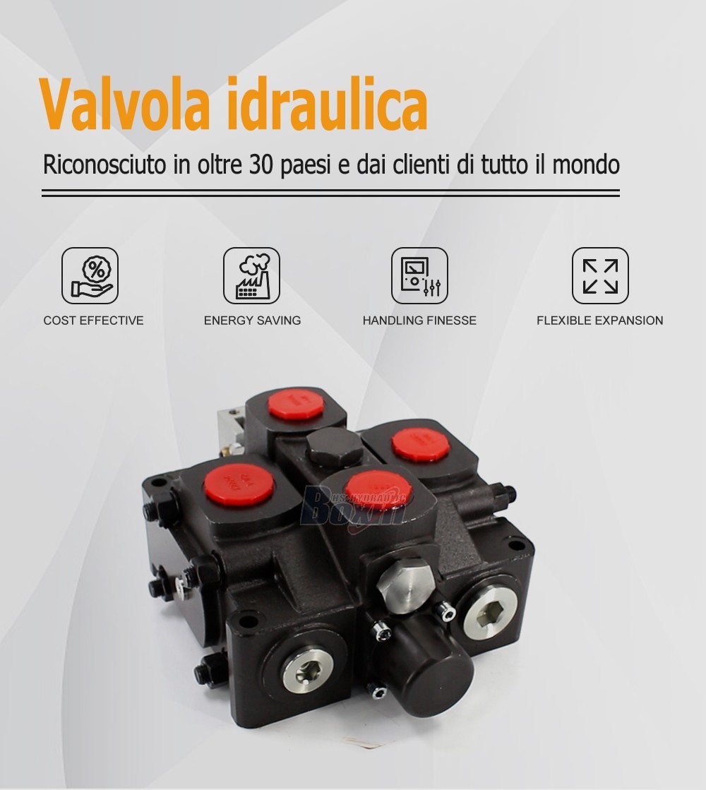 SDS380-OW Manual 1 Spool Sectional Directional Valve for Hydraulic Systems