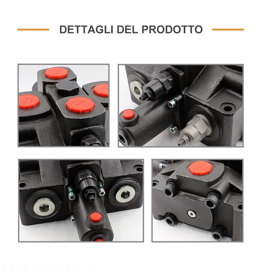 SDS380 Idraulico 1 Spool Valvola direzionale sezionale