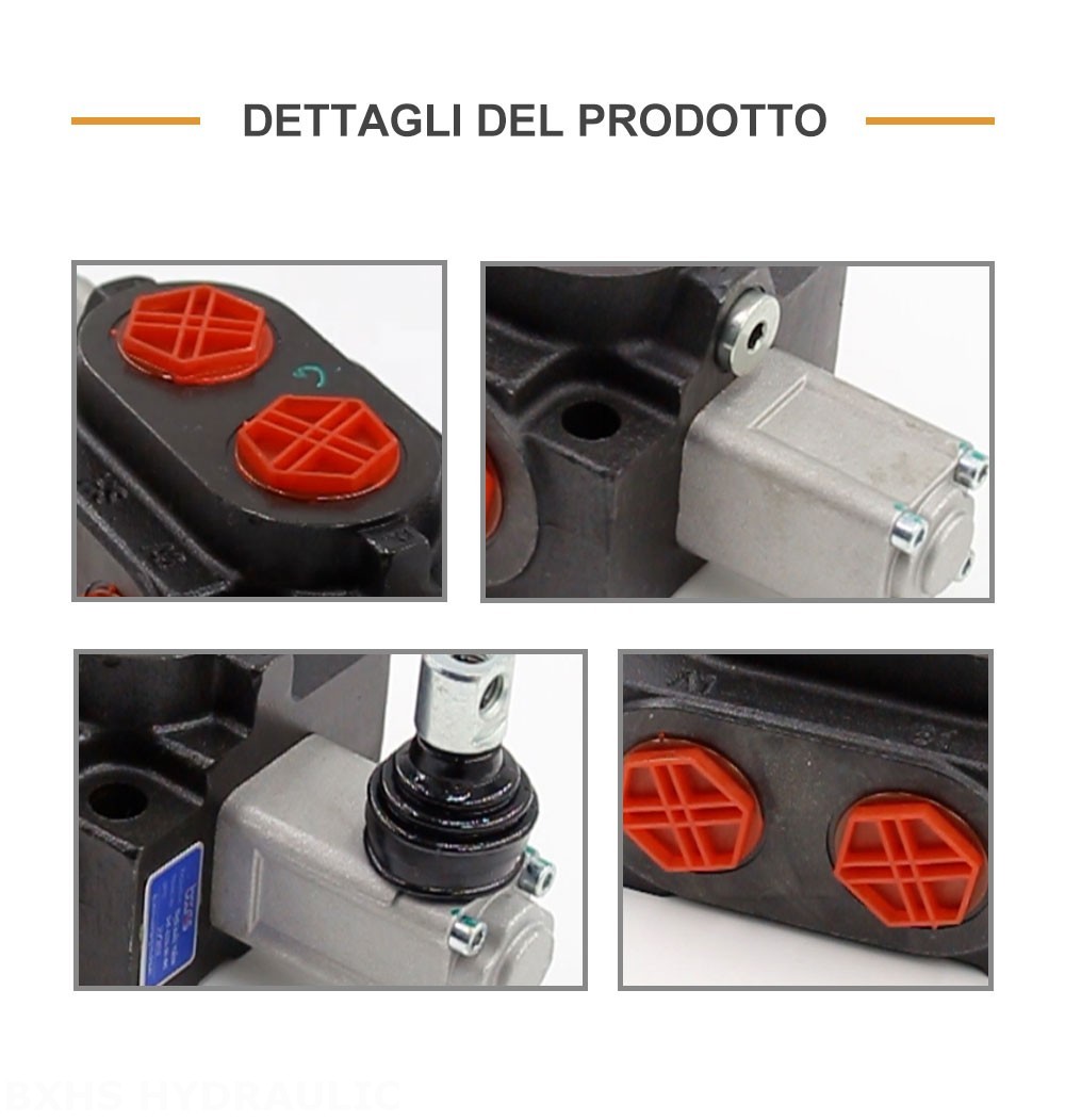 SHFY-G25L-00 Manuale 1 Spool Valvola direzionale monoblocco