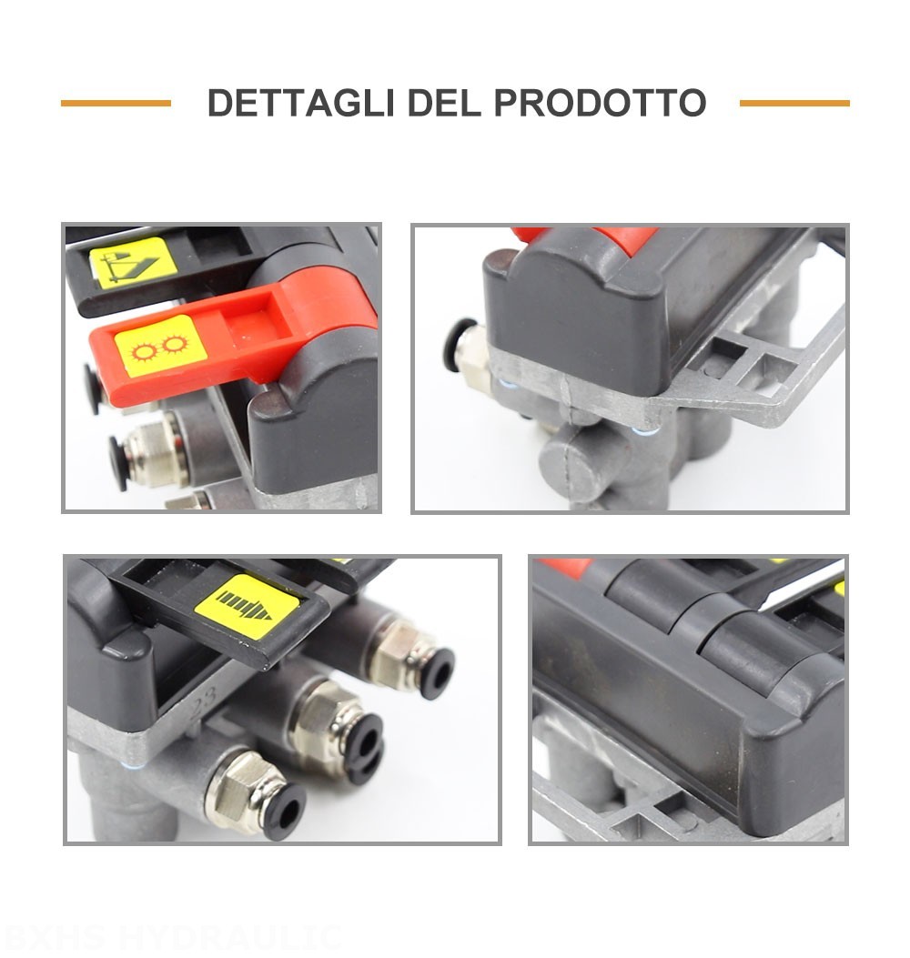 TC-4-TFLF Pneumatico 1 Spool Valvola di controllo idraulica