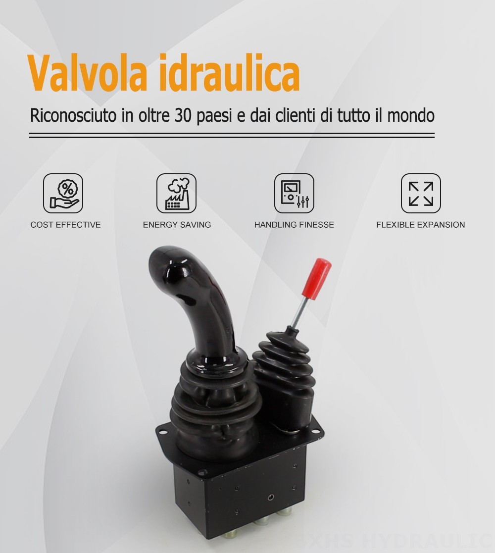 XDF-3X Idraulico e Manuale 2 Spool Joystick Idraulico