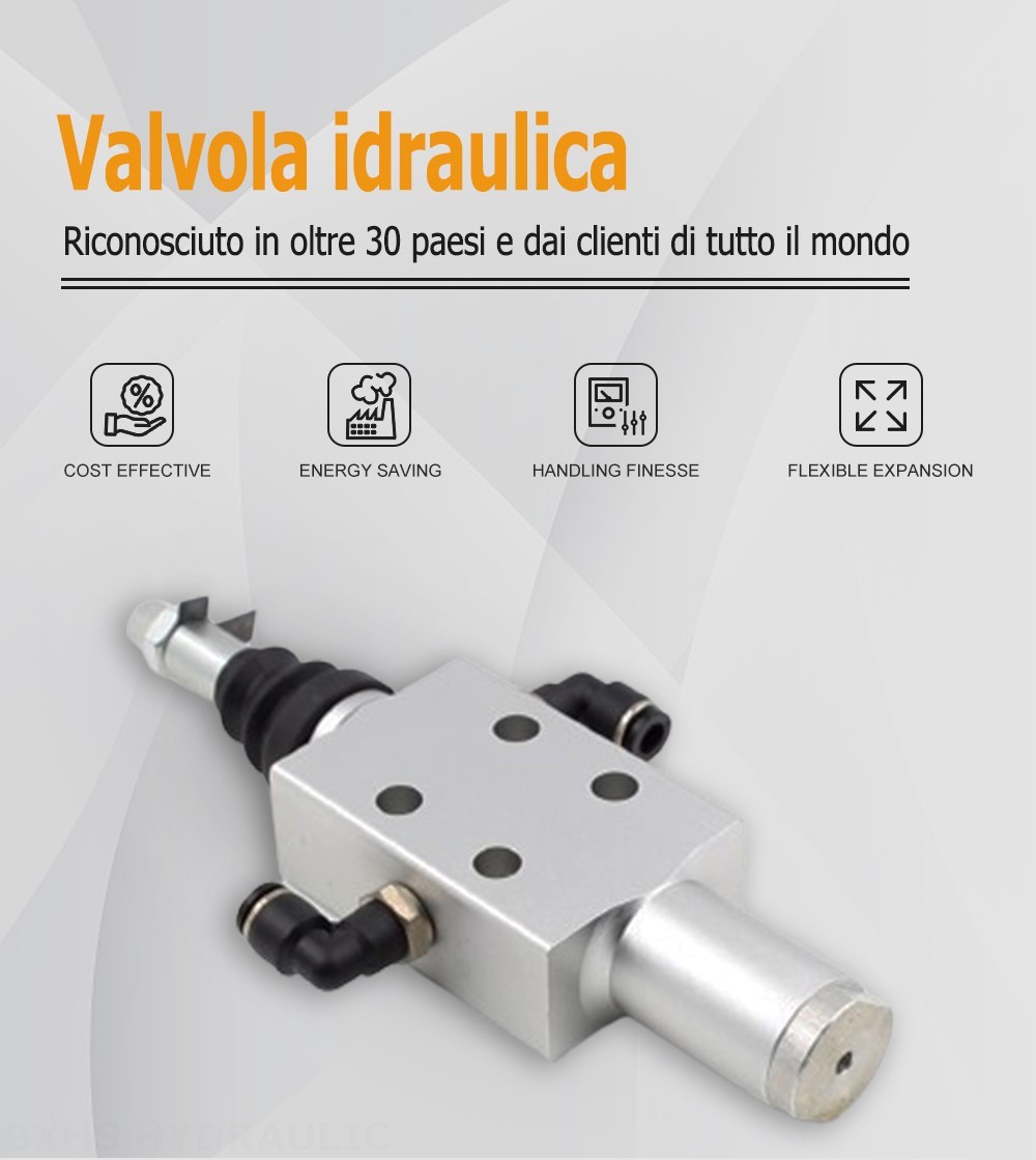 XQF-22W Pneumatico 1 Spool Valvola direzionale monoblocco