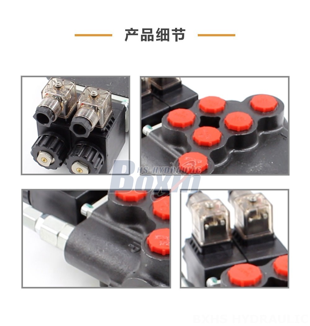 Partner with Us: Distribute the P80 Solenoid 2 Spool Monoblock Directional Valve