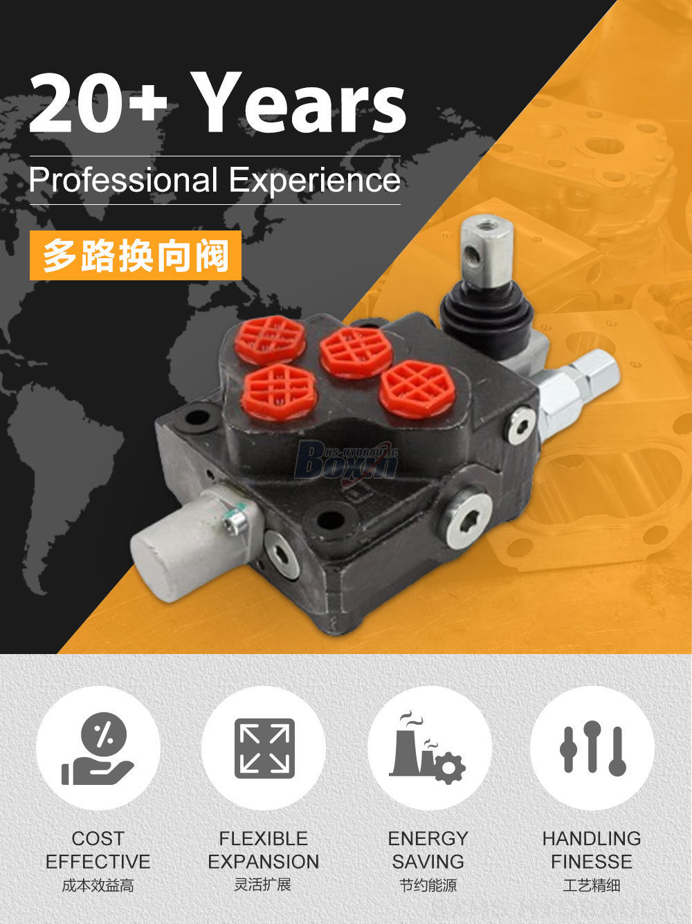 Factory-Direct Distribution: SD5-G38 Monoblock Valve - Cutting Out the Middleman