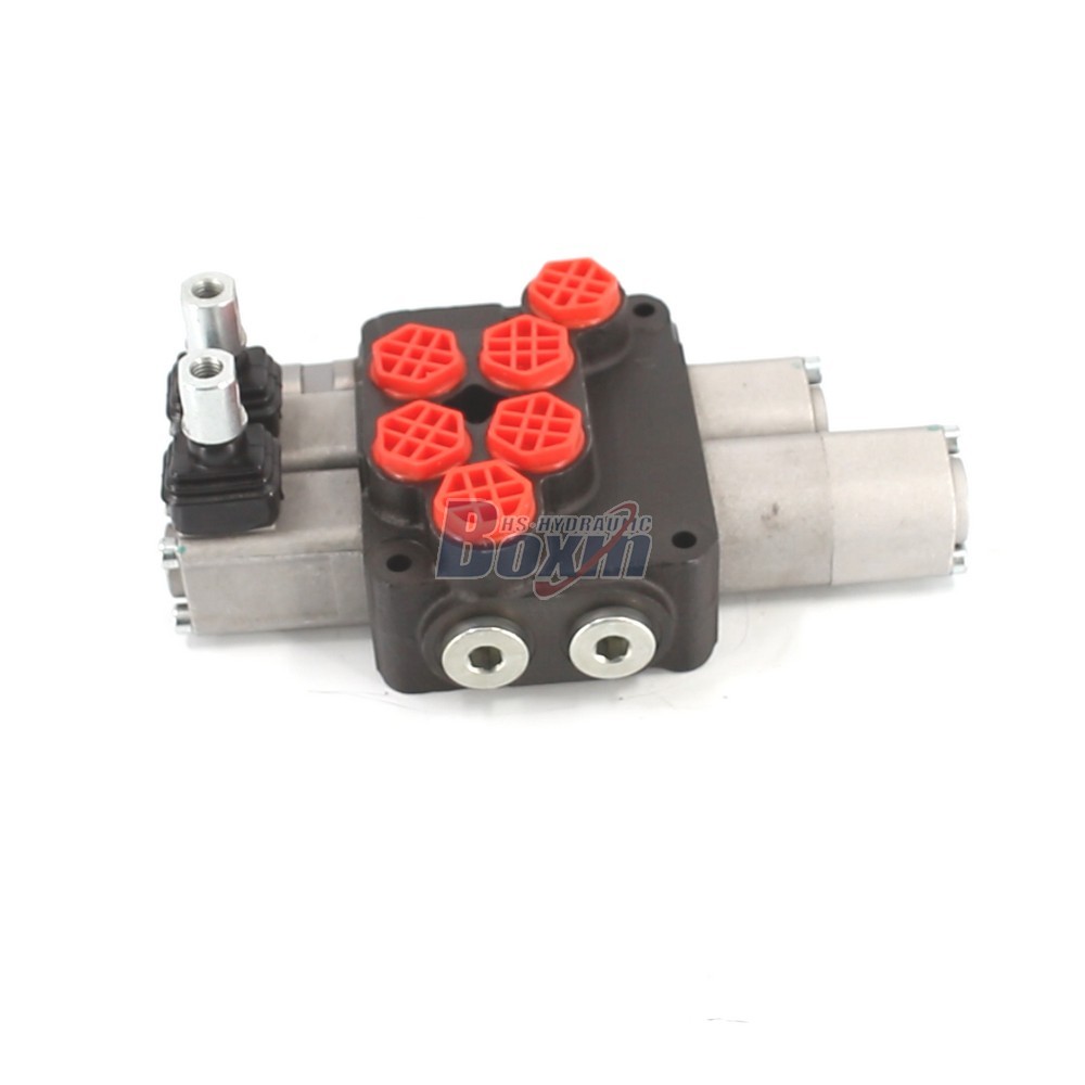 DCV20 Manual 2 Spool Monoblock Valve Direct from Hydraulic Factory main image
