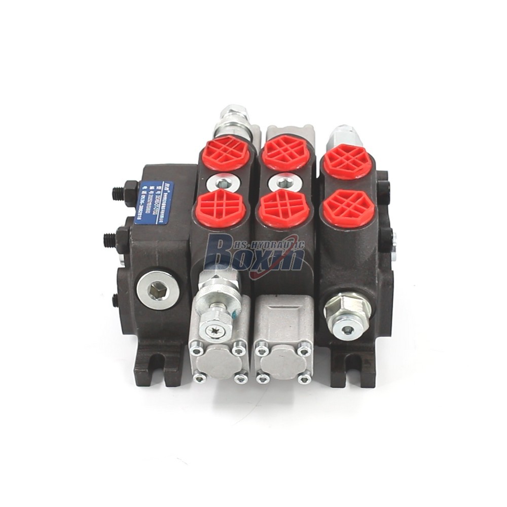 Manufacturer Supply DCV60-FZJ Manual 2 Spool Sectional Directional Valve cover photo