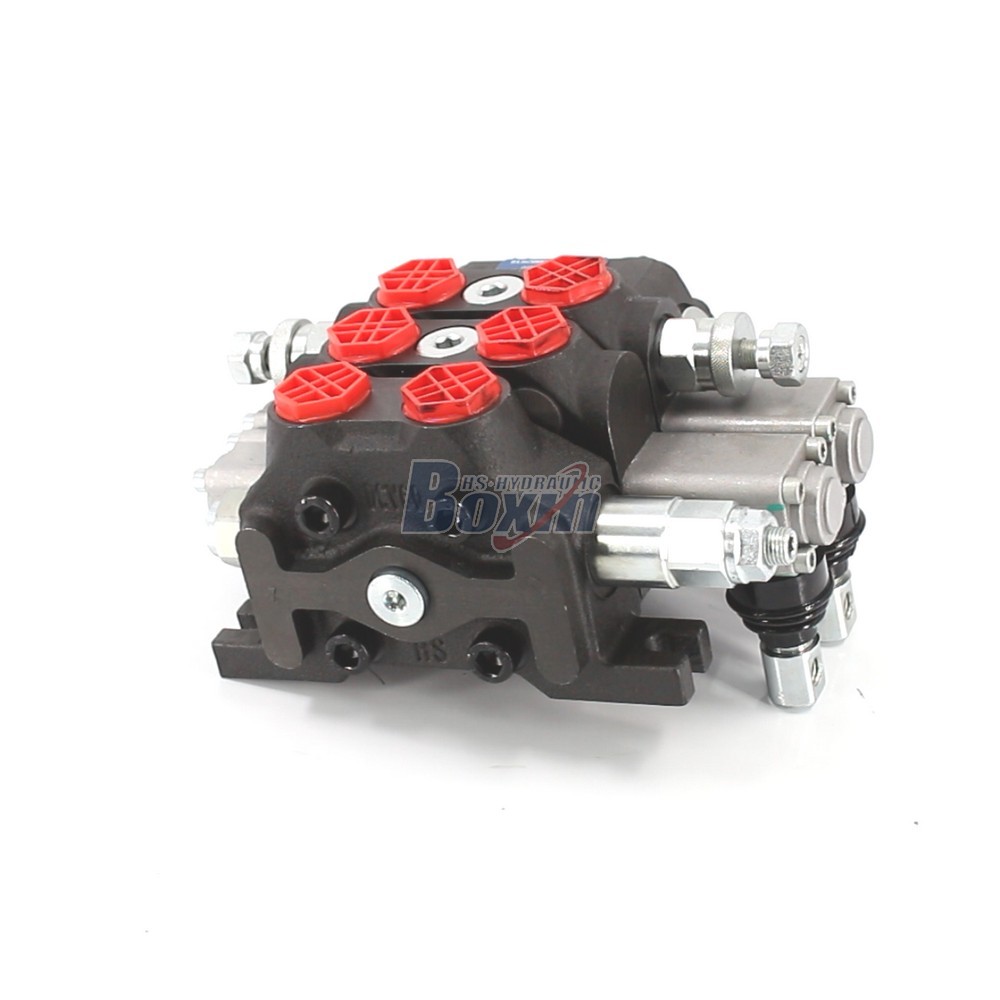 OEM/ODM Services for DCV60-FZJ Manual 2 Spool Sectional Directional Valve and Custom Labeling main image