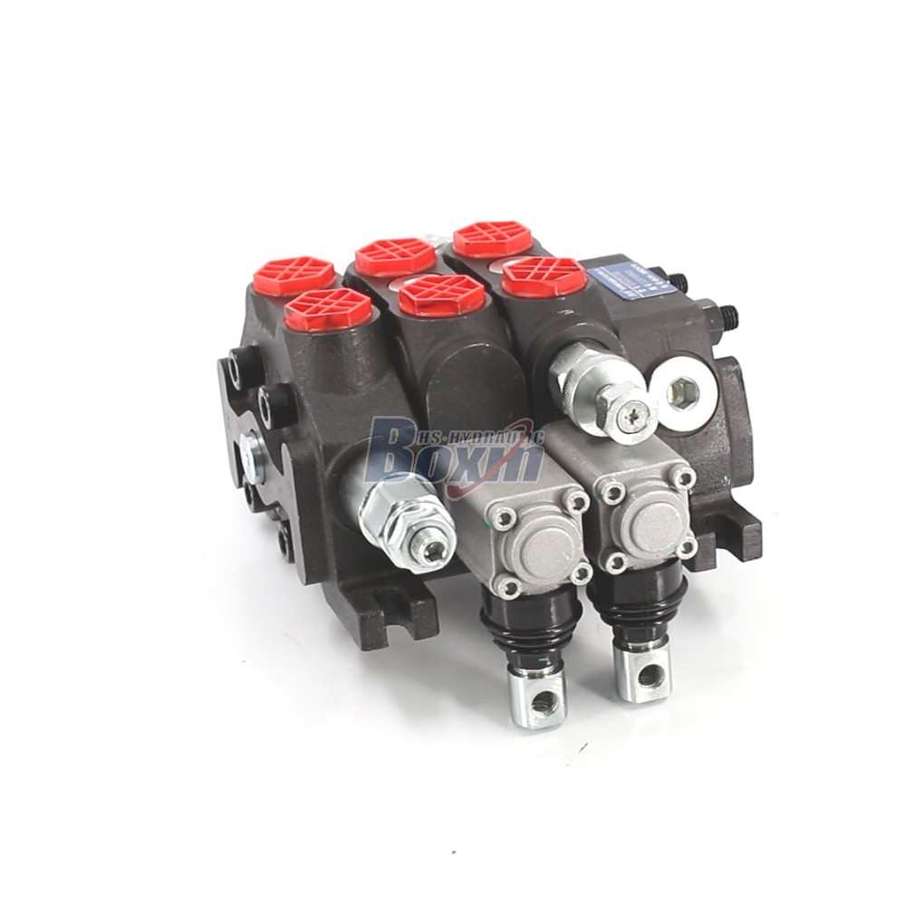 OEM/ODM Services for DCV60-FZJ Manual 2 Spool Sectional Directional Valve and Custom Labeling main image