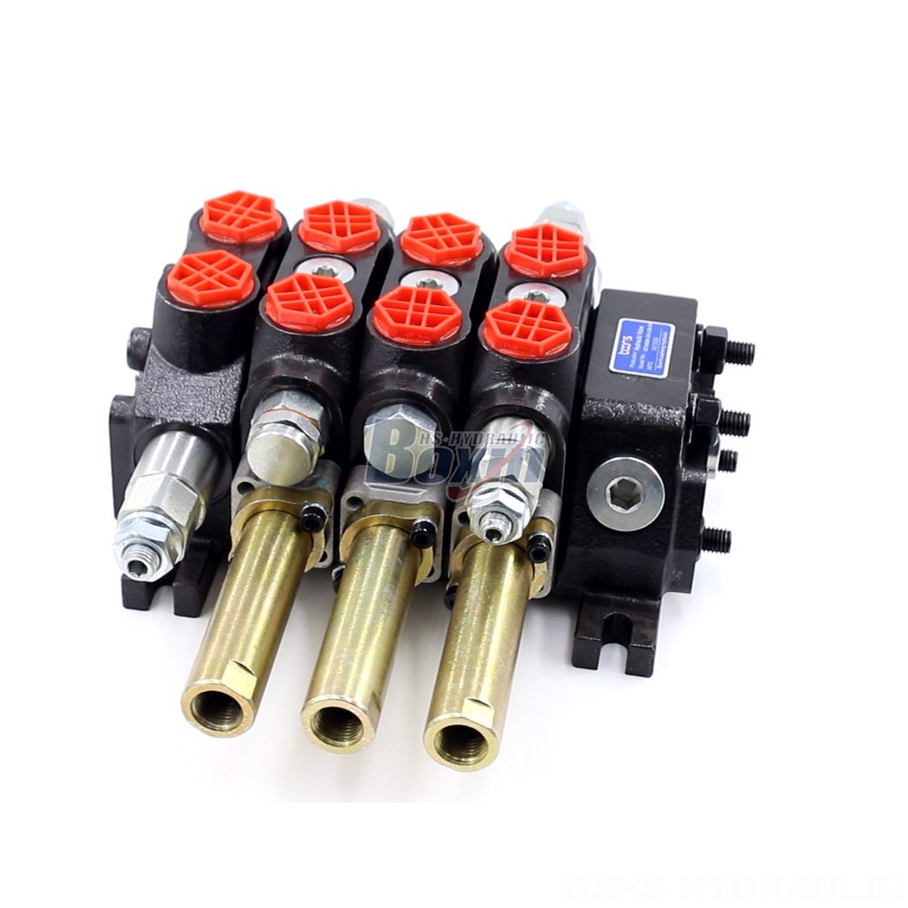 3-Spool Hydraulic Valve | DCV60 Model | Factory Direct & Customizable main image
