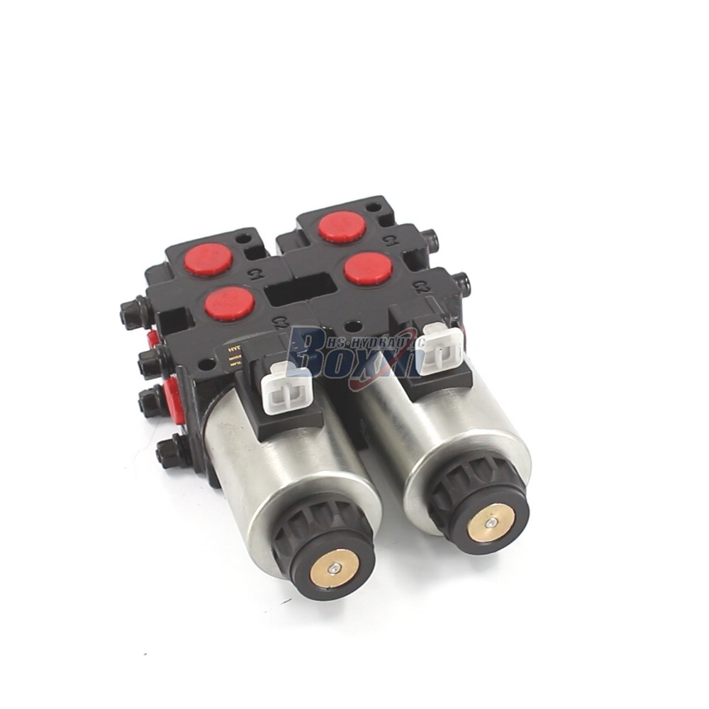 Bulk Supply HSV09 Solenoid 2 Spool Flow Diverter Valve from Factory main image