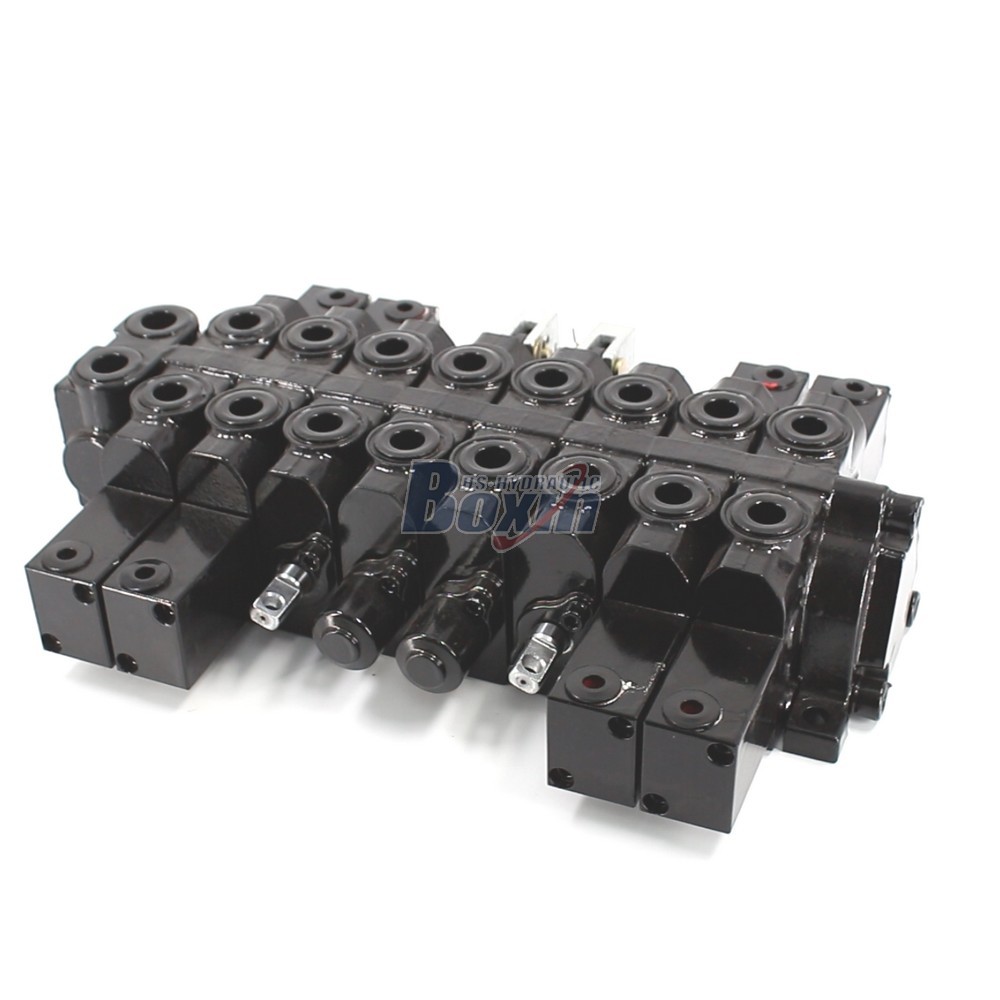 Industrial HSW50 8 Spool Hydraulic and Manual Directional Valve cover photo