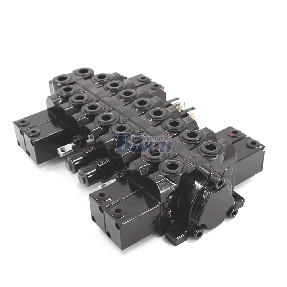 Factory Price HSW50 8 Spool Monoblock Directional Control Valve cover photo