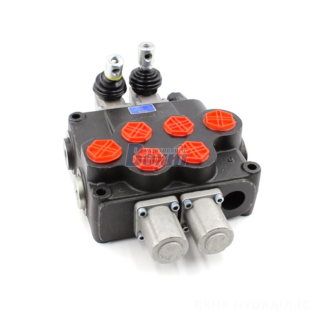 2-Spool Hydraulic Valve | P120 Model | Factory Direct & Customizable main image