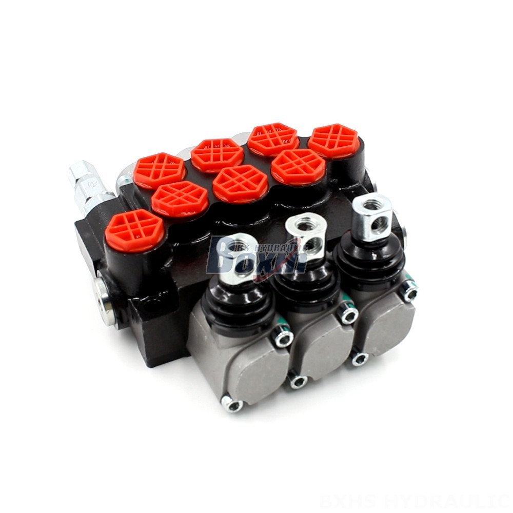 P40-G12 Manual 3 Spool Directional Valve: Manufacturer & Worldwide Supplier main image