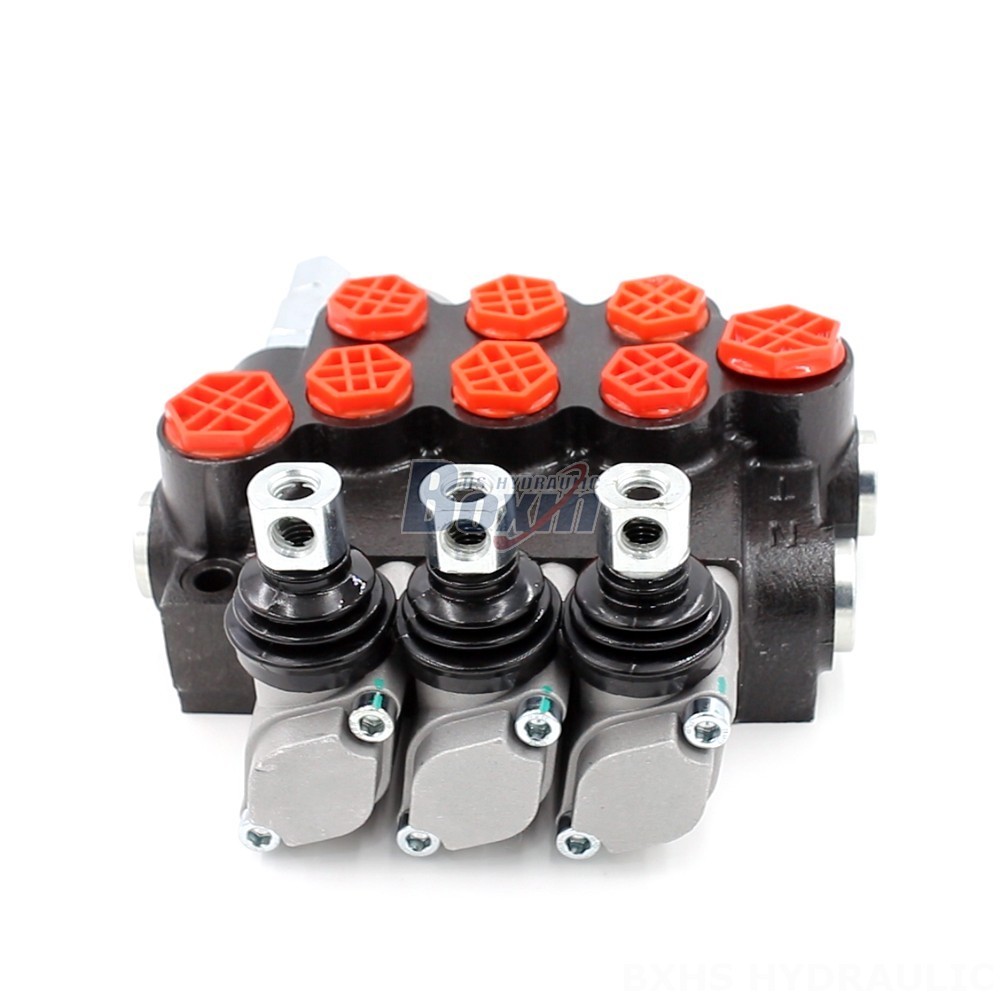 Monoblock Directional Valve Manufacturer | P40-G38-G12-OT-OT-OT 3-Spool Valve cover photo