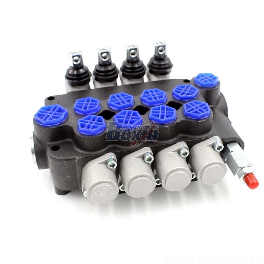 4 Spool Directional Valve Manufacturer | Custom P80-G12-G34 Valves Available main image
