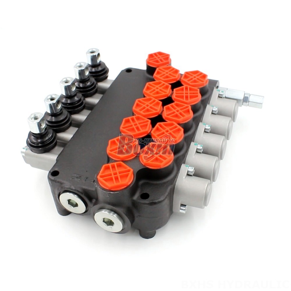 P80-G34-5OT Manual 5 Spool Monoblock Directional Valve Supplier China cover photo
