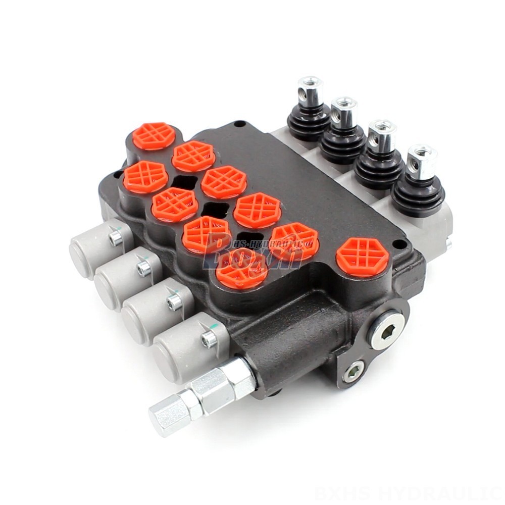 P80-G34-G12 Manual 4 Spool Monoblock Directional Valve | Wholesale & OEM cover photo