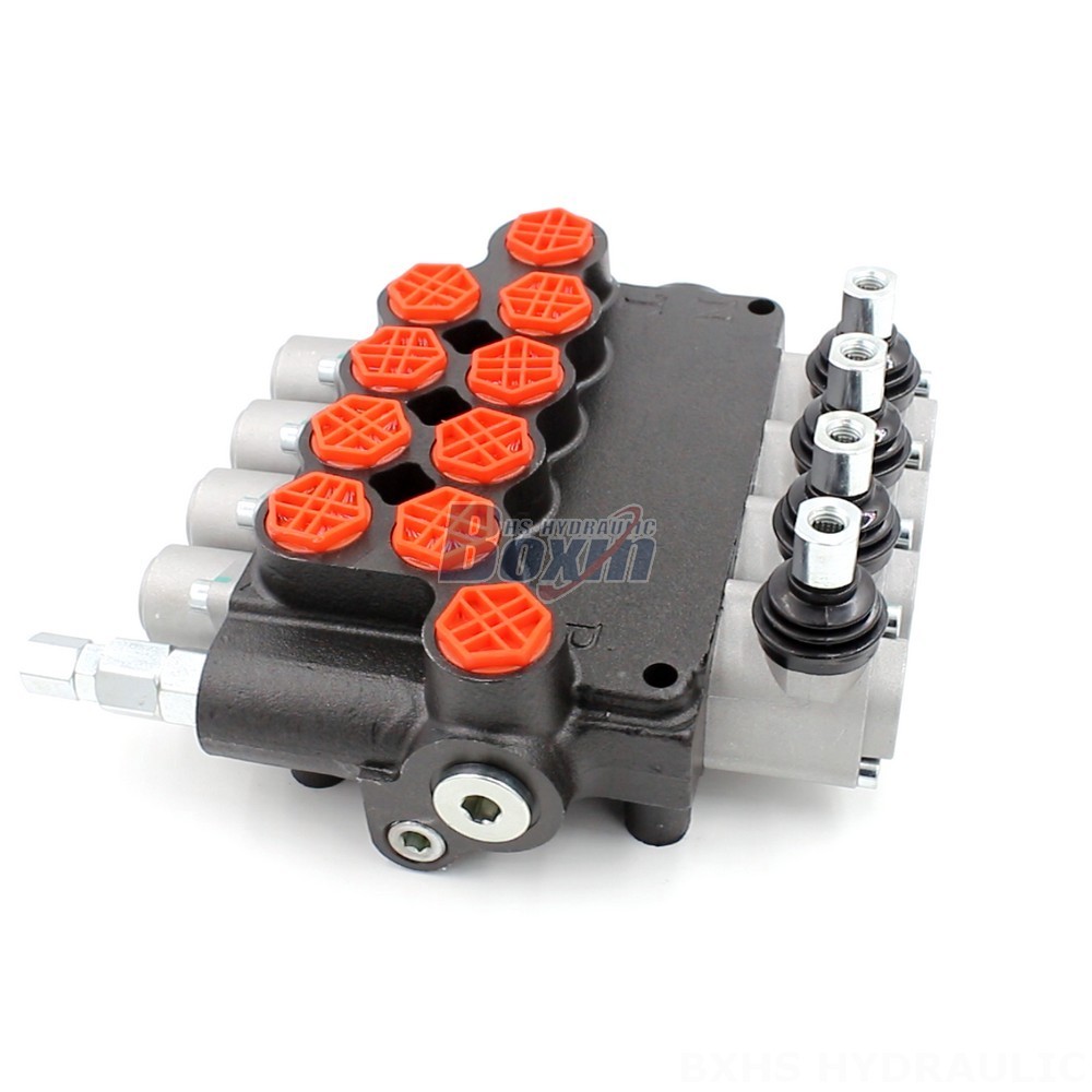 P80-G34-G12 Manual 4 Spool Monoblock Directional Valve | Wholesale & OEM main image