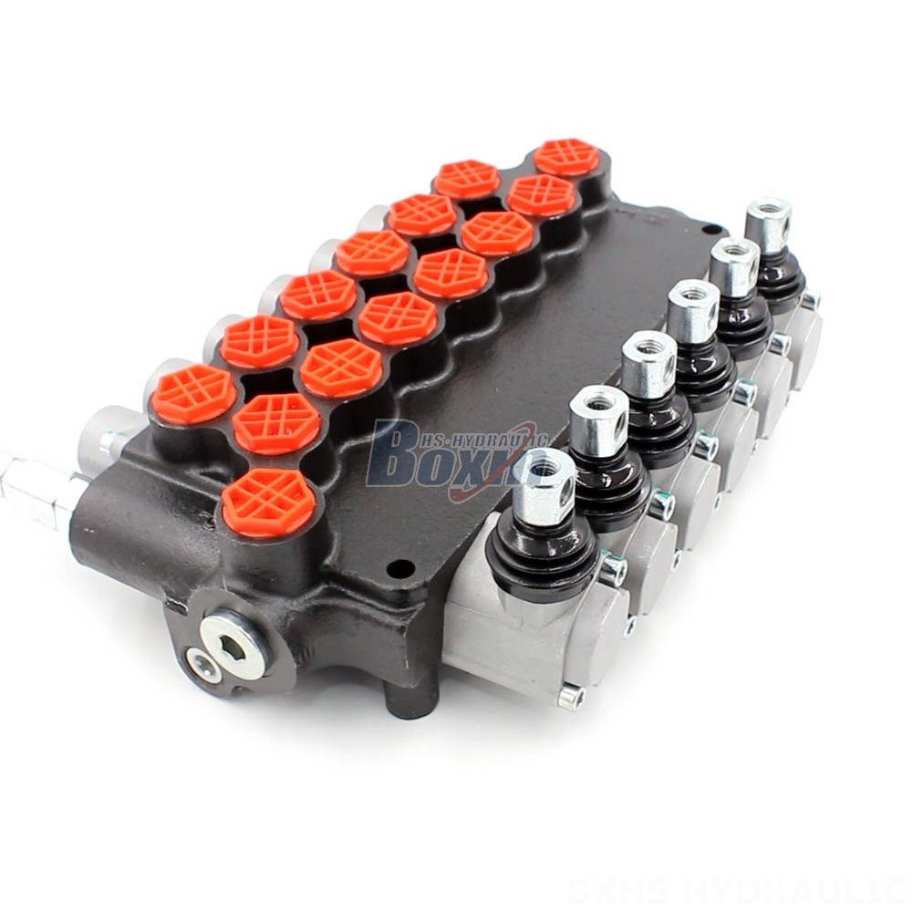 P80-G34-OT Manual 6 Spool Monoblock Directional Valve | Manufacturer & Global Supplier main image