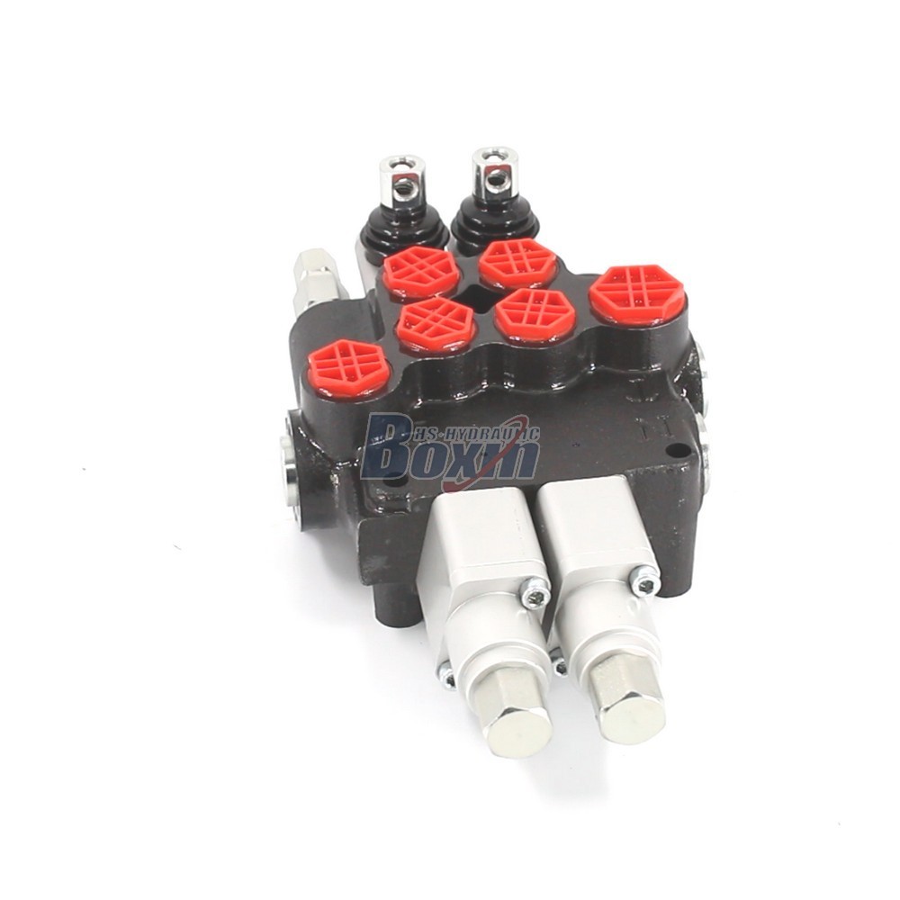 High Performance P80AFT-2QTW1 Monoblock Valve 2 Spool Control Valve cover photo