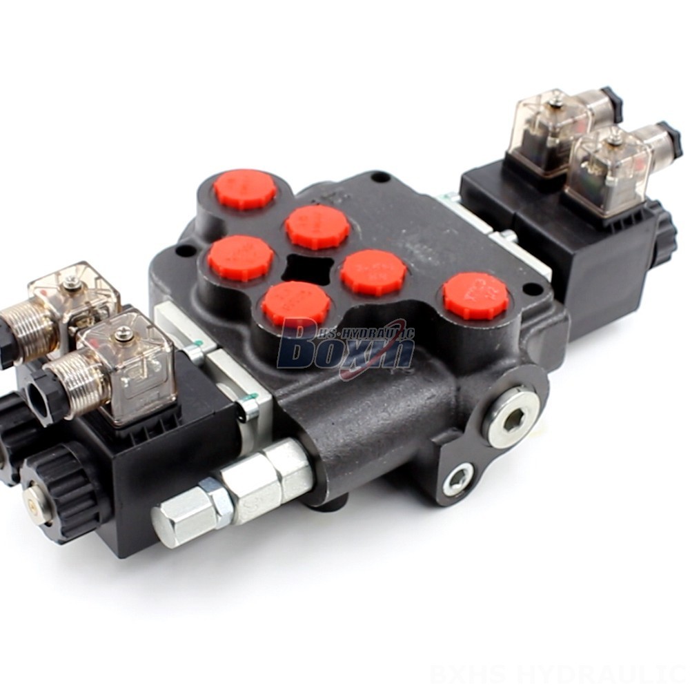 Partner with Us: Distribute the P80 Solenoid 2 Spool Monoblock Directional Valve main image