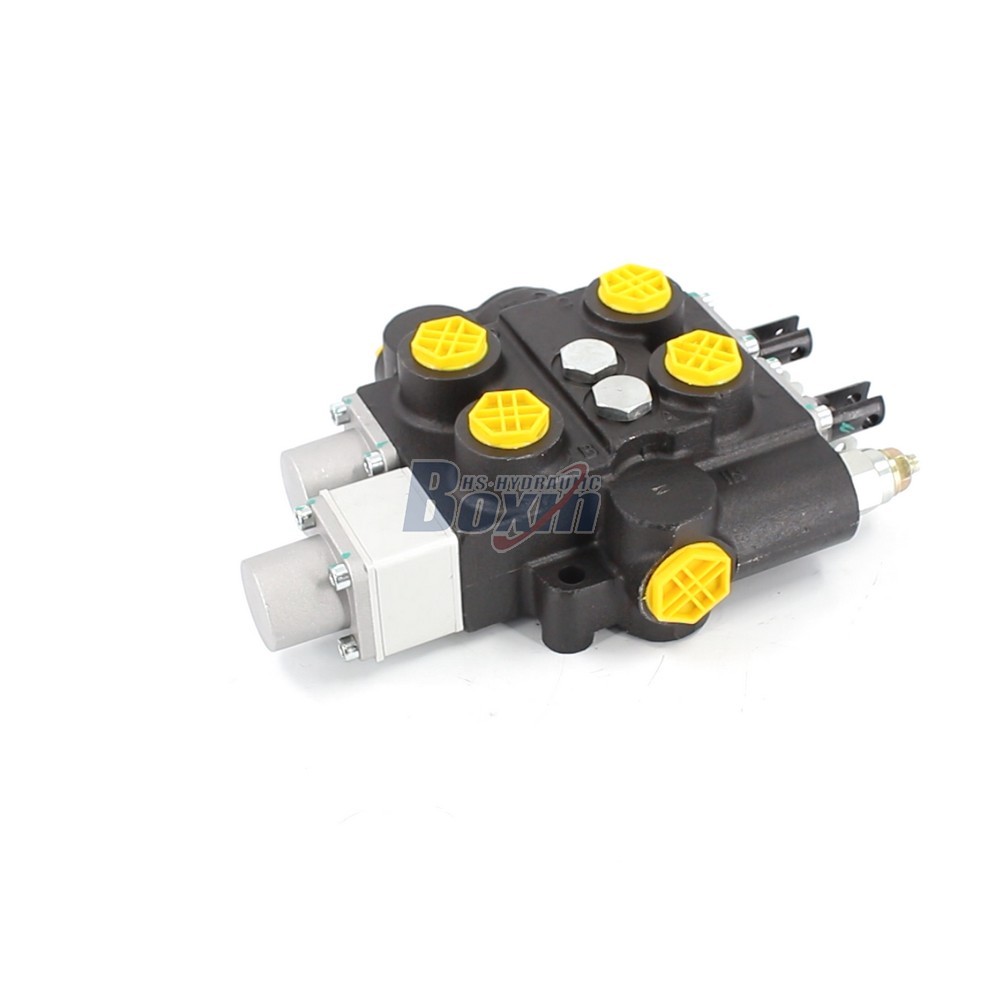 Custom OEM/ODM Service for RD5200NPT-QTW-OT Manual 2 Spool Hydraulic Control Valve main image