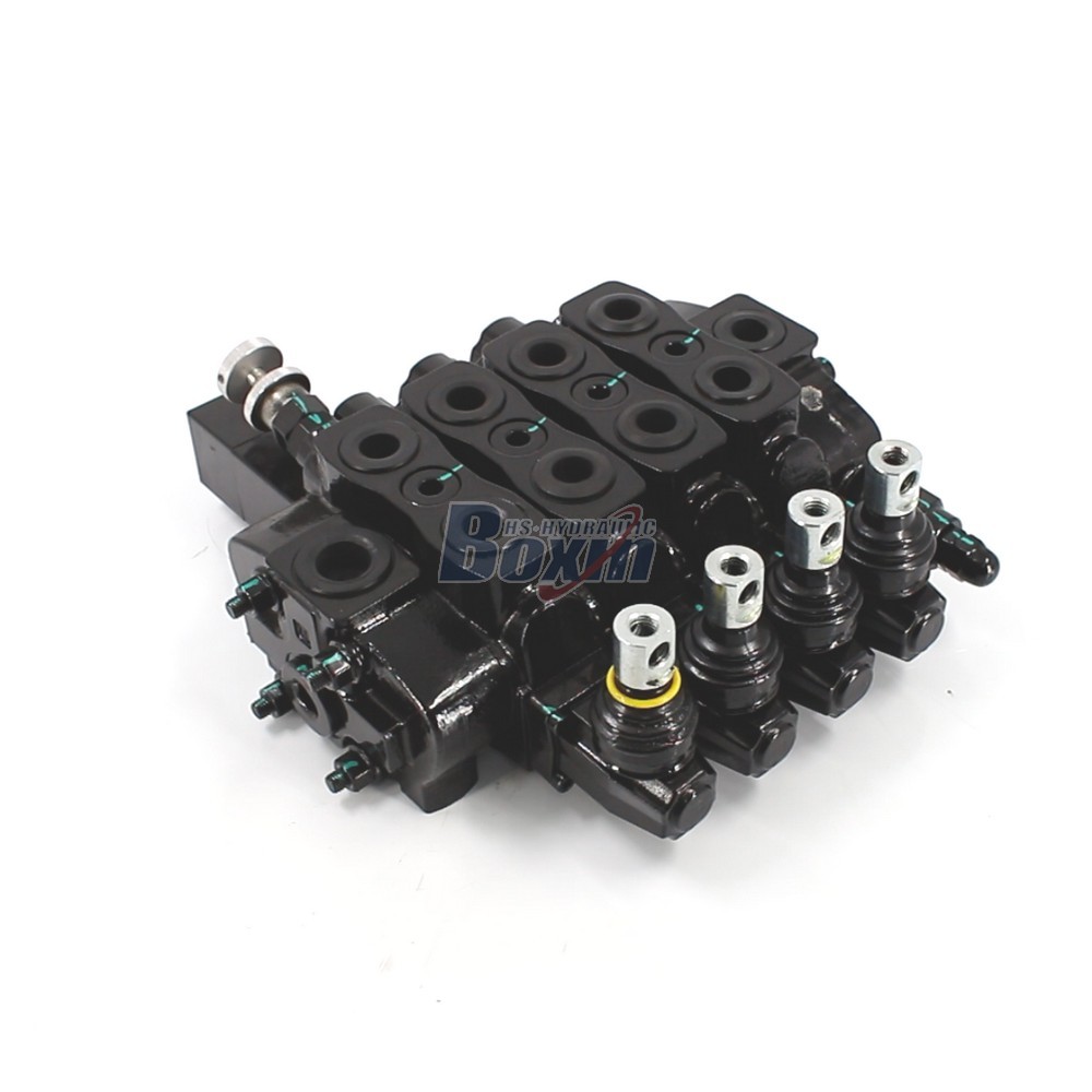 High Performance SD8-OTAMW Manual 4 Spool Sectional Valve main image