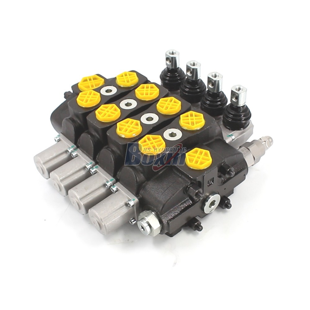 Sectional Type SD8 Manual 4 Spool Directional Valve cover photo