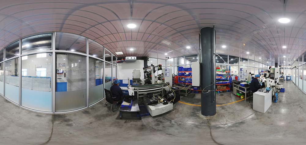 Vista panoramica a 360° della fabbrica Boxinhuasheng Hydraulic